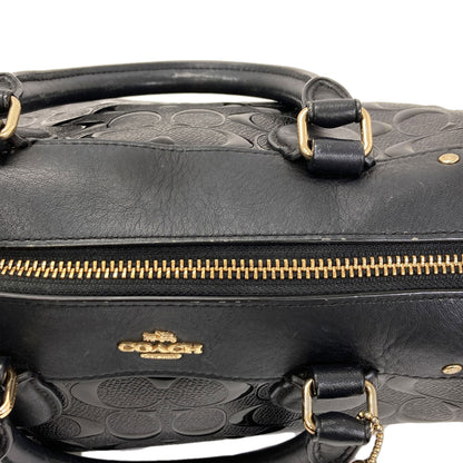 COACH F11920 Signature 2WAY Handbag Leather Ladies [Used]