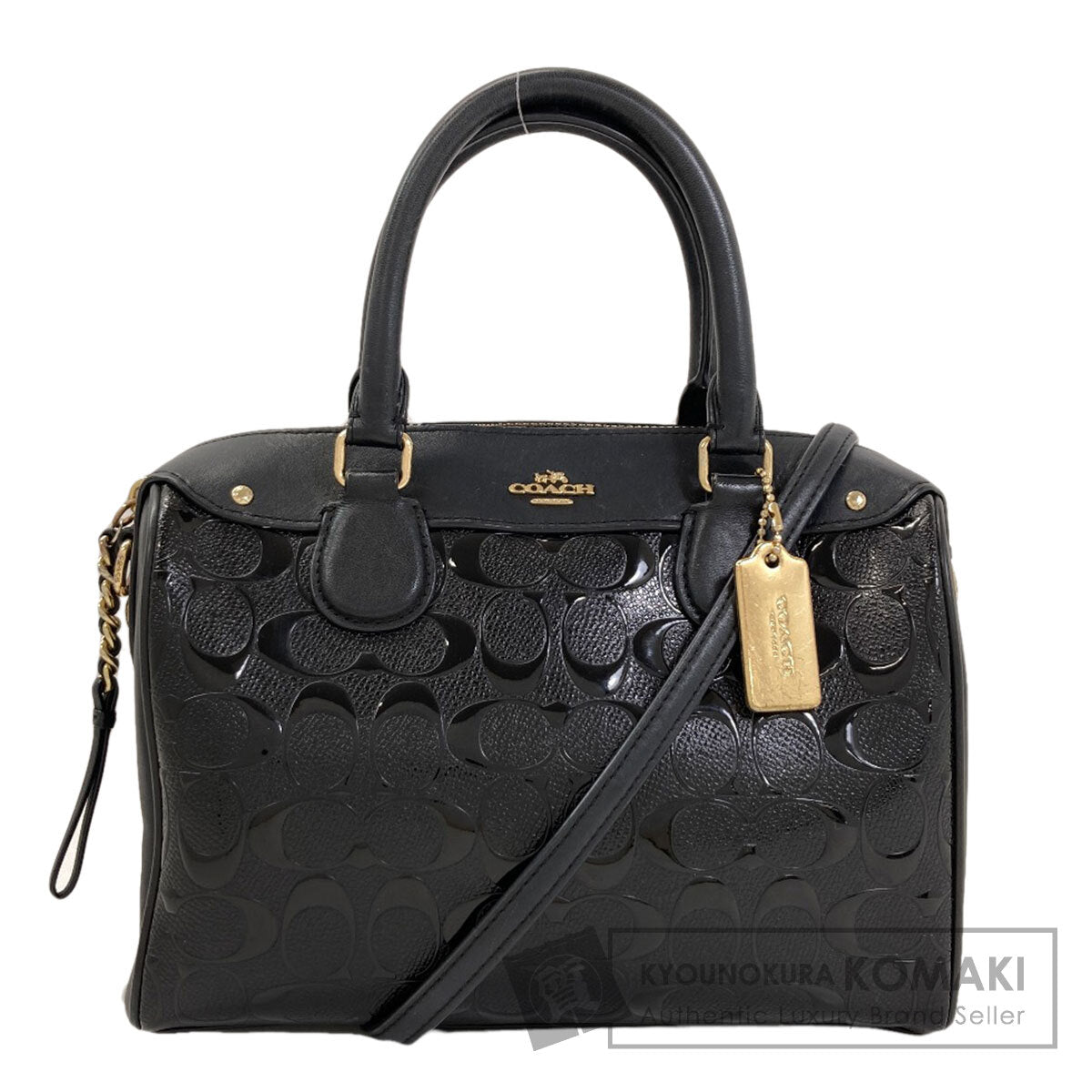 COACH F11920 Signature 2WAY Handbag Leather Ladies [Used]
