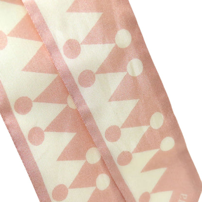 Valextra Geometric Scarf Silk Ladies [Used]