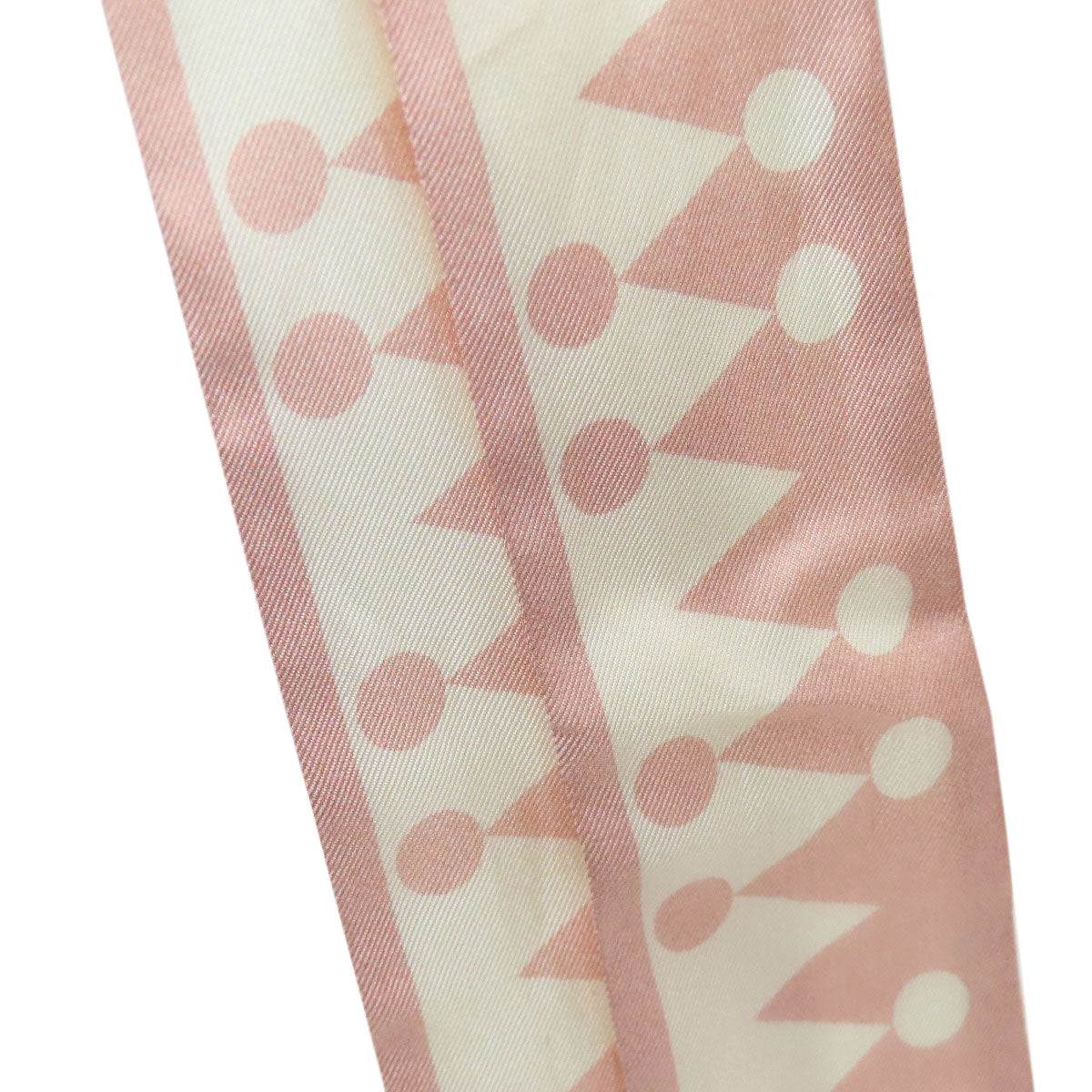 Valextra Geometric Scarf Silk Ladies [Used]
