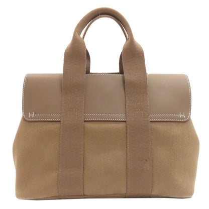 HERMES Valparaiso PM Etoupe SilverHardware Handbag Towal chevron Ladies [Used]