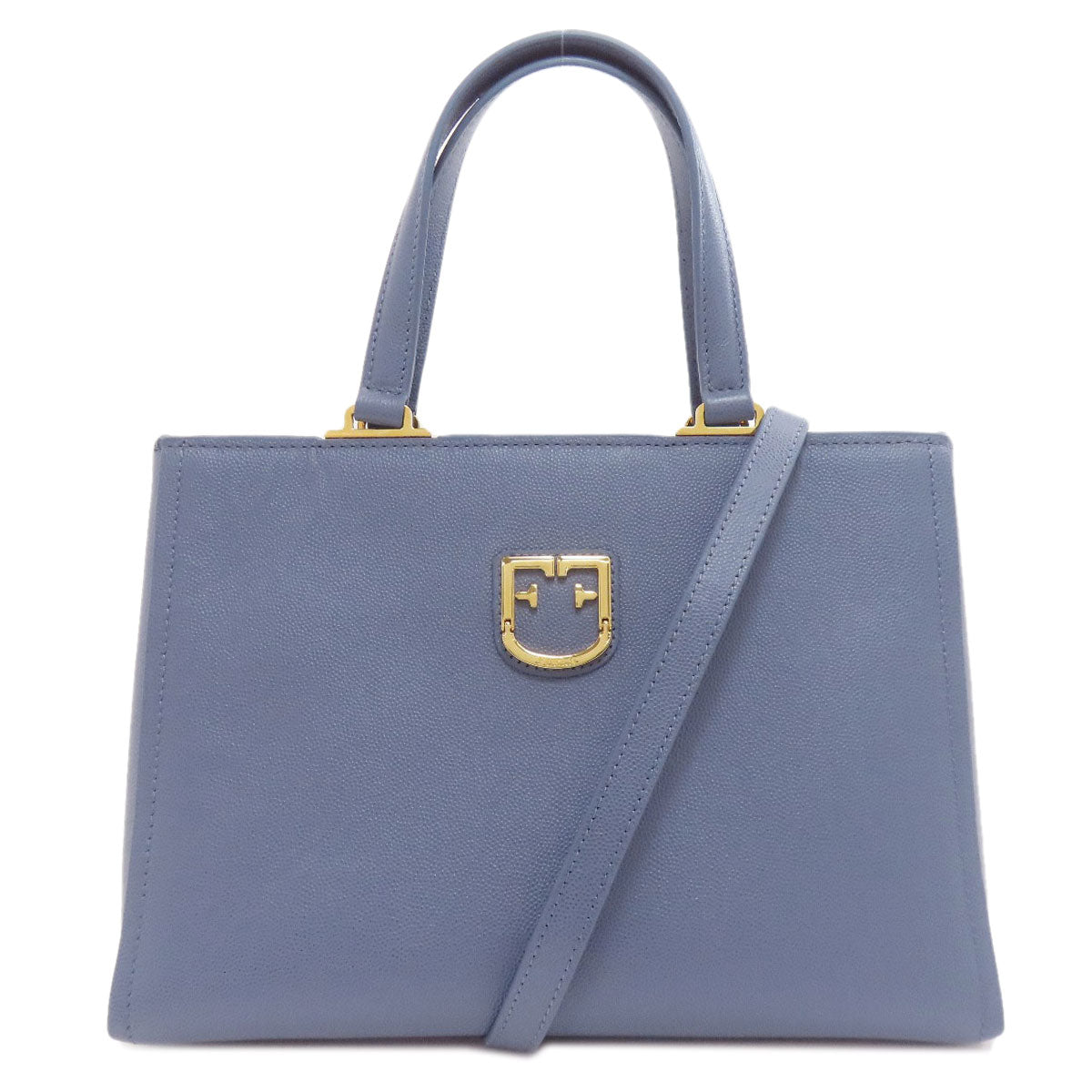 Furla Belvedere 2WAY Handbag Leather Ladies [Used]