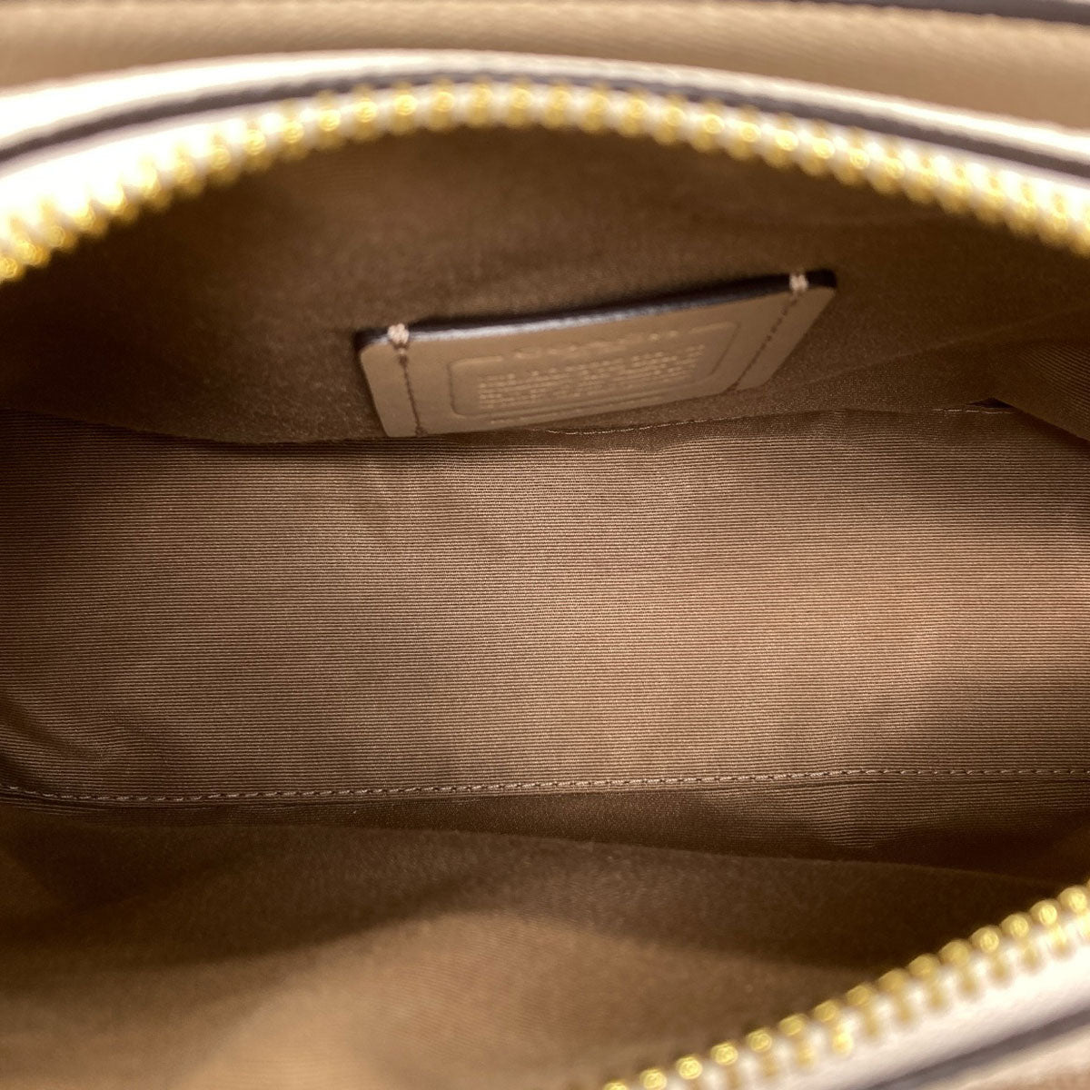 COACH CH502 Mini Darcy Carryall Signature 2-Way Handbag PVC Ladies [Used]