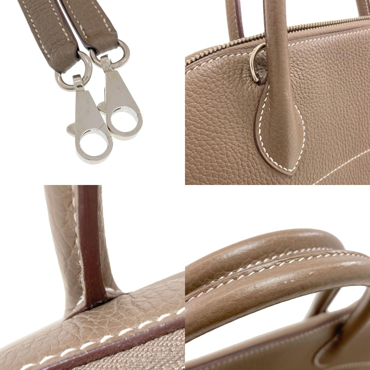 HERMES Bolide31 Etop SilverHardware Handbag Taurillon Clemence Ladies [Used]