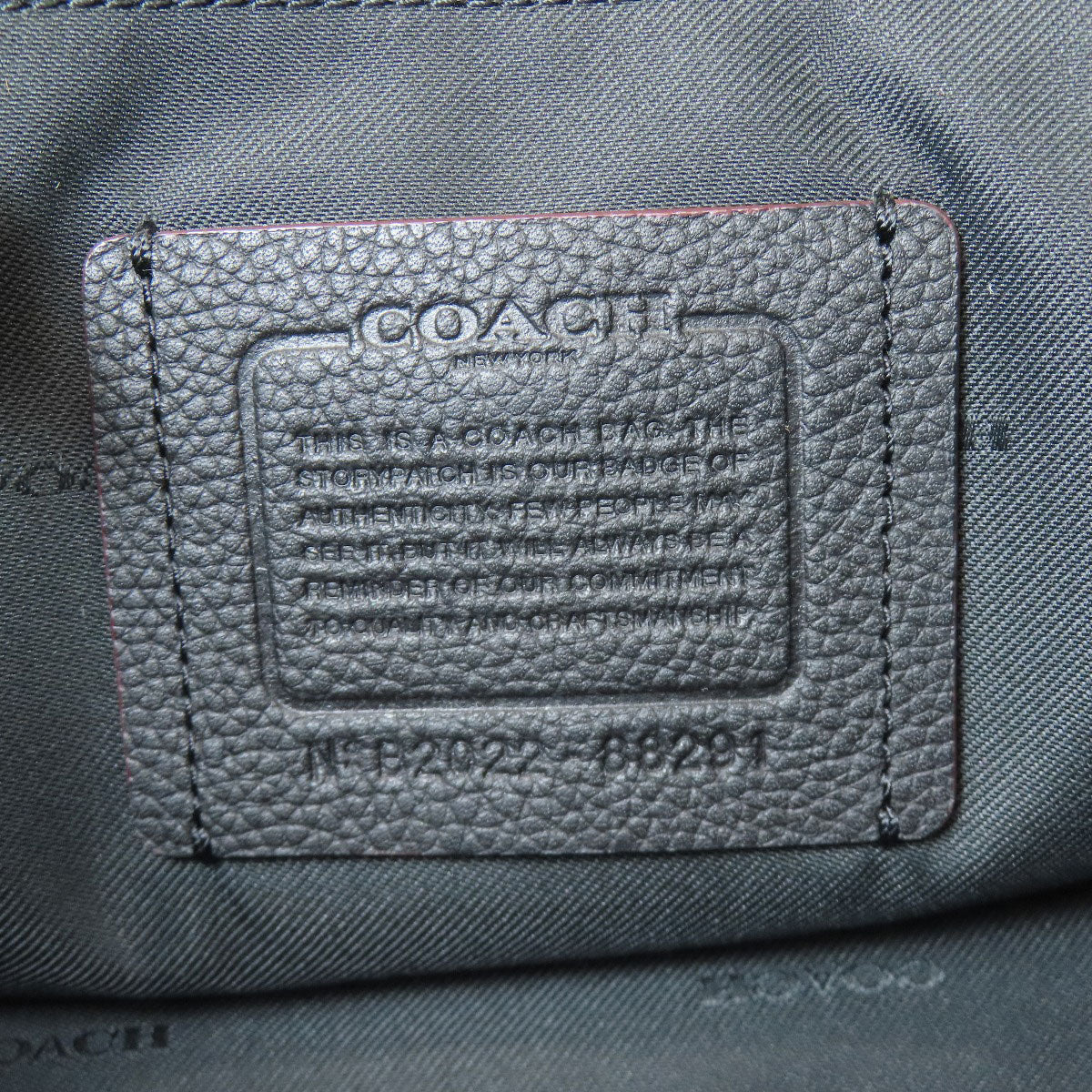 COACH 88291 Metropolitan Soft Tote Bag Calf Ladies [Used]