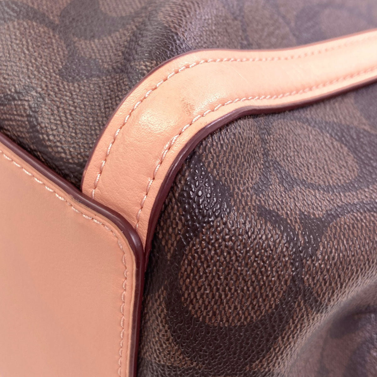 COACH C6232 Christie Signature Tote Bag PVC Ladies [Used]