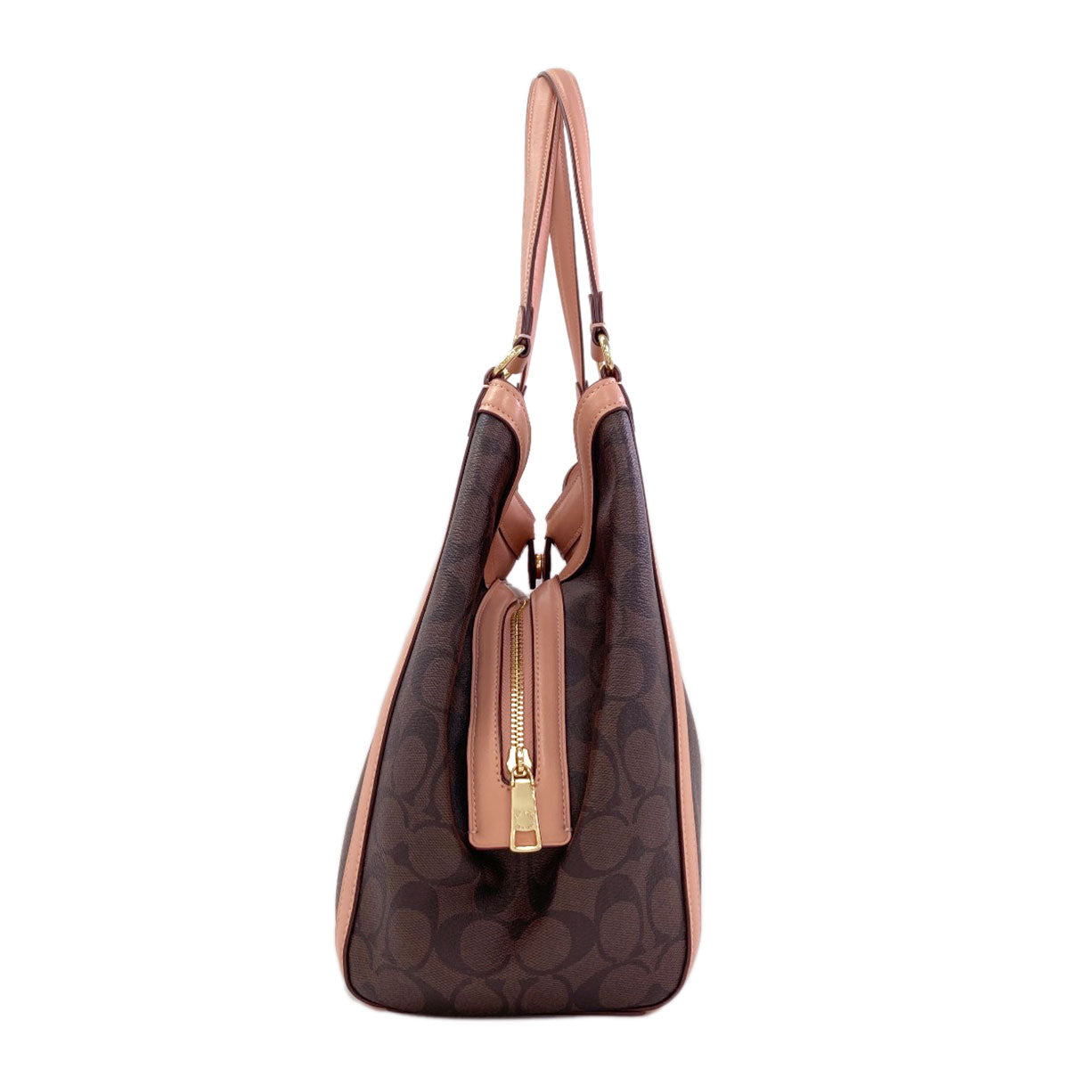 COACH C6232 Christie Signature Tote Bag PVC Ladies [Used]