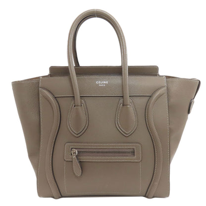CELINE Luggage micro Handbag Calf Ladies [Used]