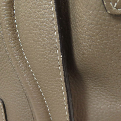 CELINE Luggage micro Handbag Calf Ladies [Used]