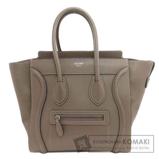 CELINE Luggage micro Handbag Calf Ladies [Used]