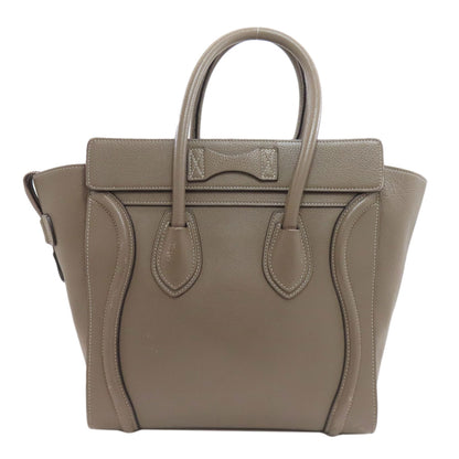 CELINE Luggage micro Handbag Calf Ladies [Used]