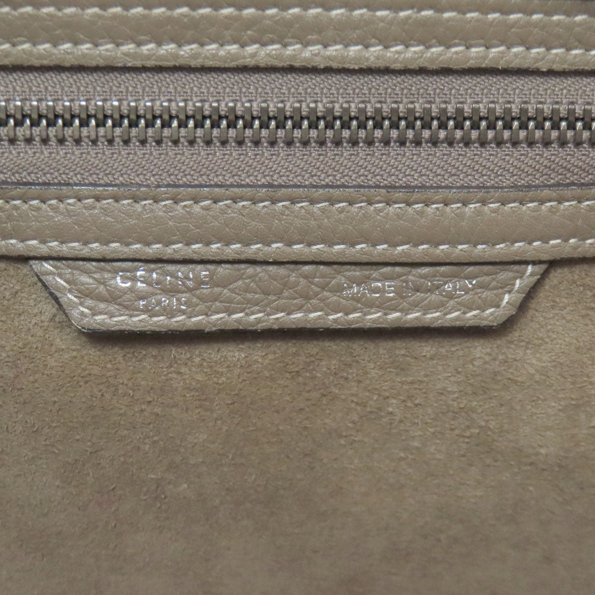 CELINE Luggage micro Handbag Calf Ladies [Used]