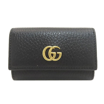 GUCCI 456118 GG Marmont key holder Leather Ladies [Used]