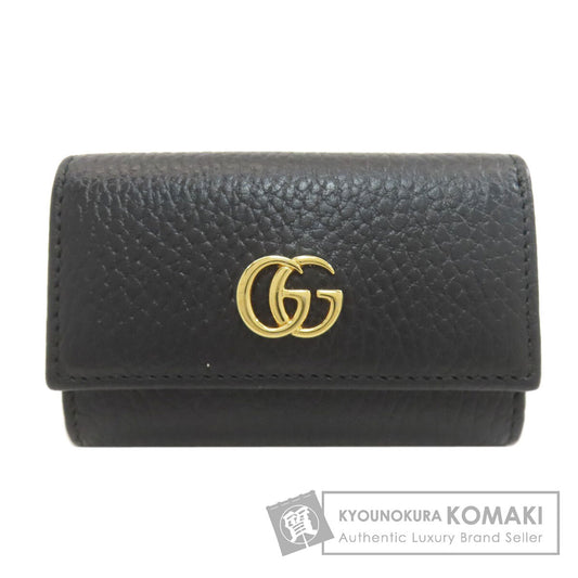 GUCCI 456118 GG Marmont key holder Leather Ladies [Used]