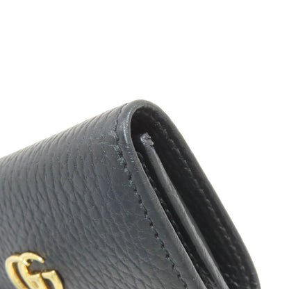 GUCCI 456118 GG Marmont key holder Leather Ladies [Used]
