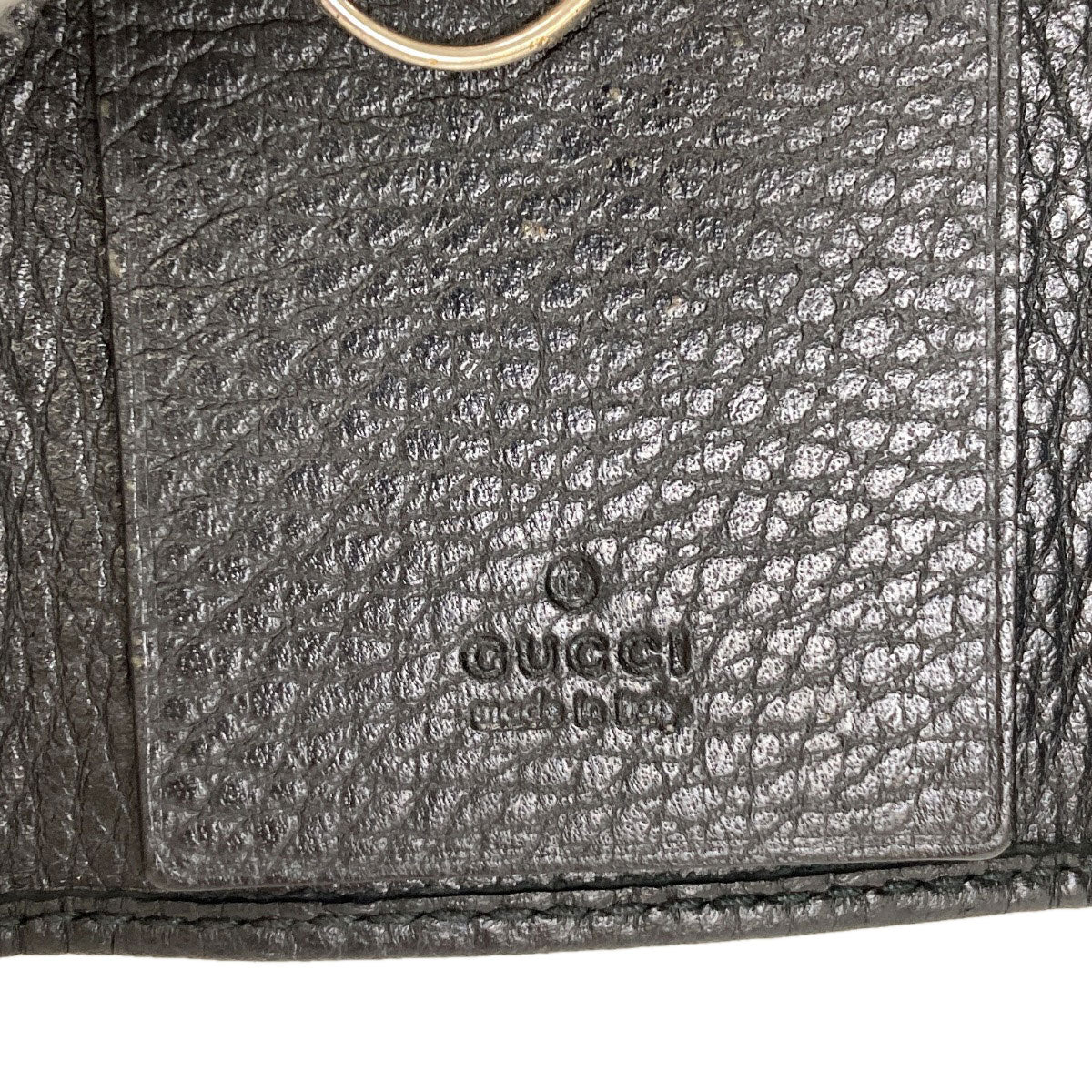 GUCCI 456118 GG Marmont key holder Leather Ladies [Used]