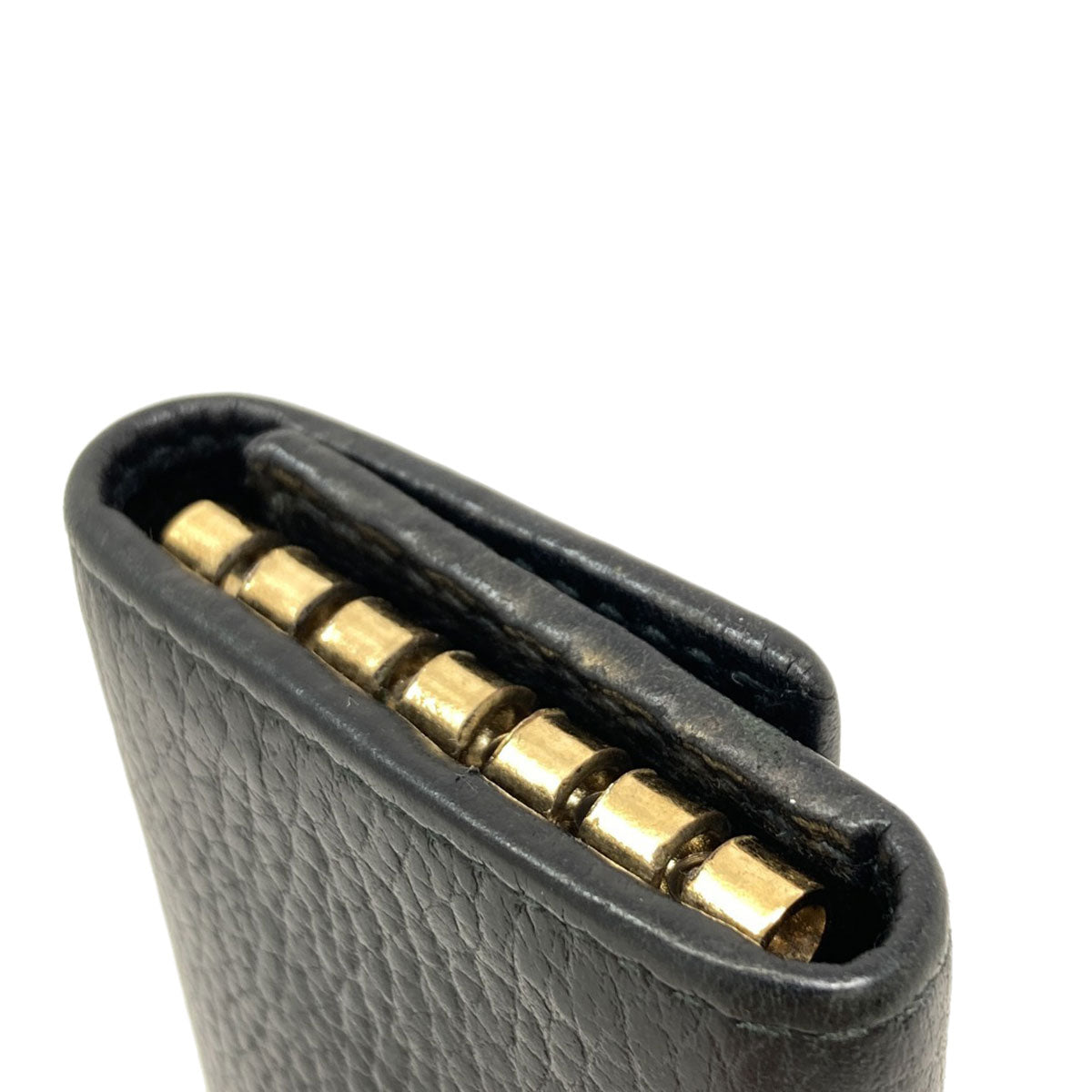 GUCCI 456118 GG Marmont key holder Leather Ladies [Used]