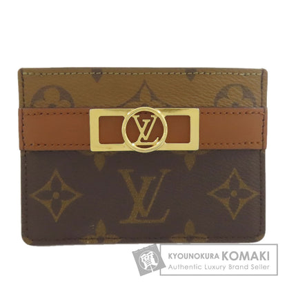 LOUIS VUITTON M80594 Porte Cartes Dauphine Card Case Monogram canvas Ladies [Used]