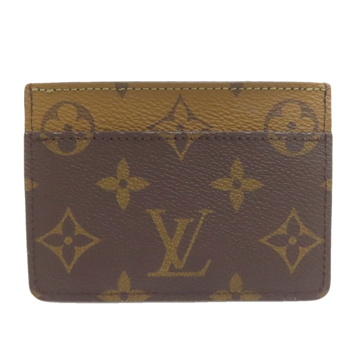 LOUIS VUITTON M80594 Porte Cartes Dauphine Card Case Monogram canvas Ladies [Used]