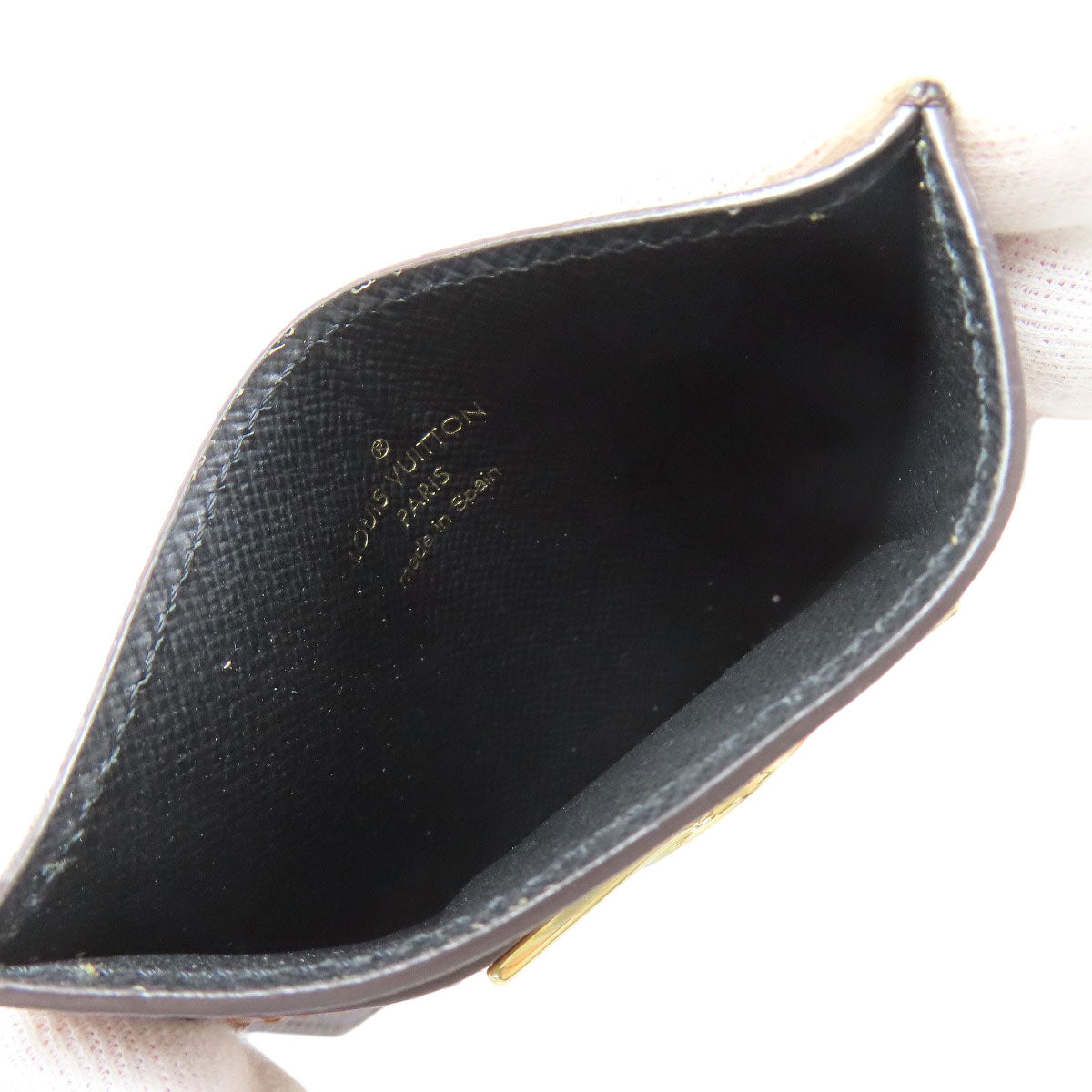 LOUIS VUITTON M80594 Porte Cartes Dauphine Card Case Monogram canvas Ladies [Used]