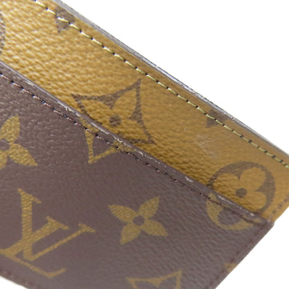 LOUIS VUITTON M80594 Porte Cartes Dauphine Card Case Monogram canvas Ladies [Used]