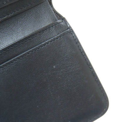 SAINT LAURENT Star motif Bifold Wallet with Coin Pocket Leather Ladies [Used]