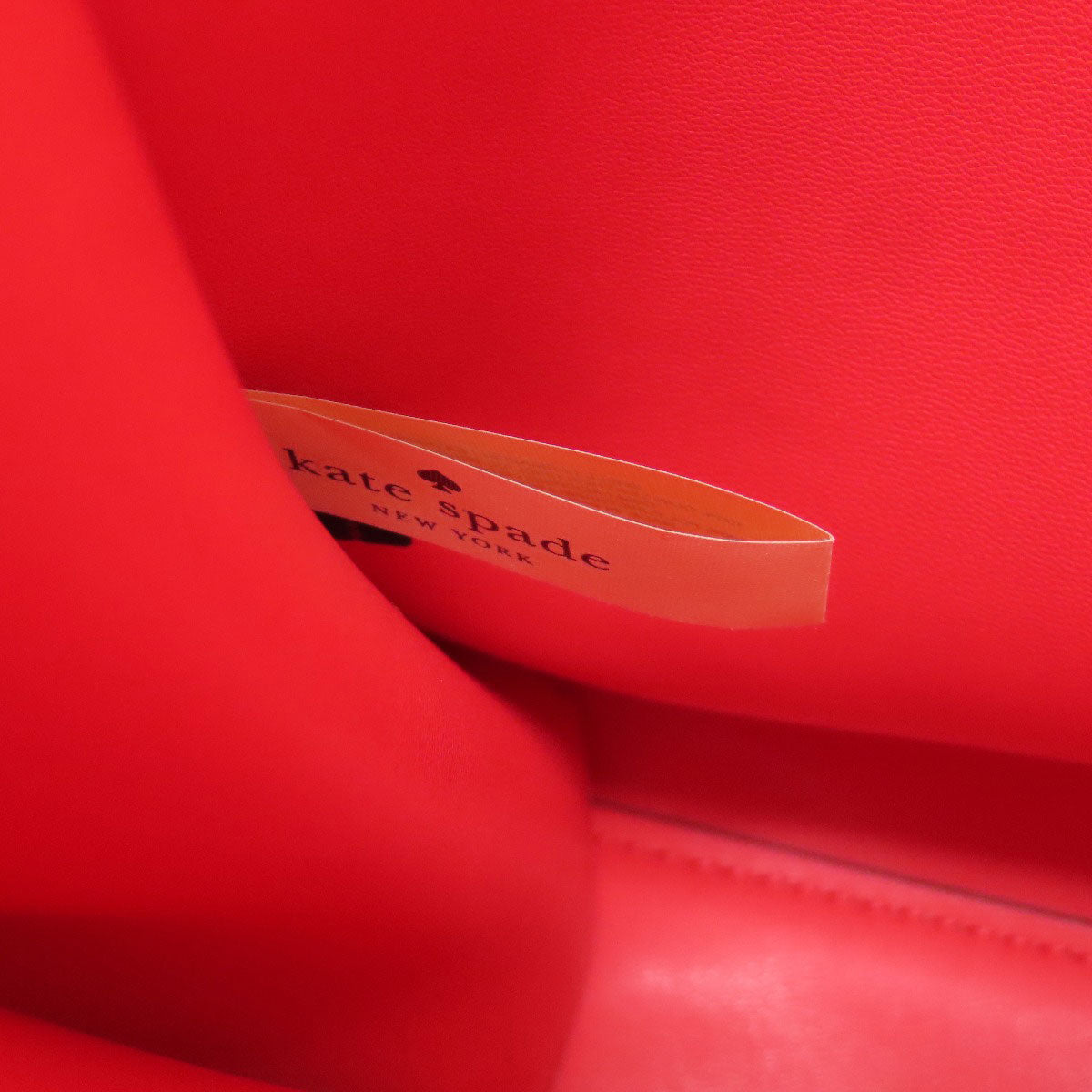 kate spade ribbon Tote Bag Leather Ladies [Used]