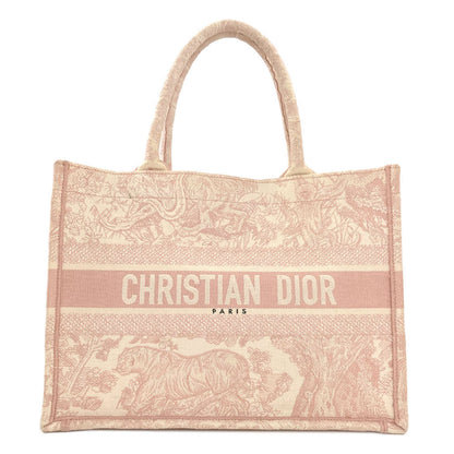 CHRISTIAN DIOR Book tote Tote Bag Canvas Ladies [Used]