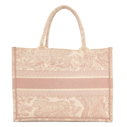CHRISTIAN DIOR Book tote Tote Bag Canvas Ladies [Used]