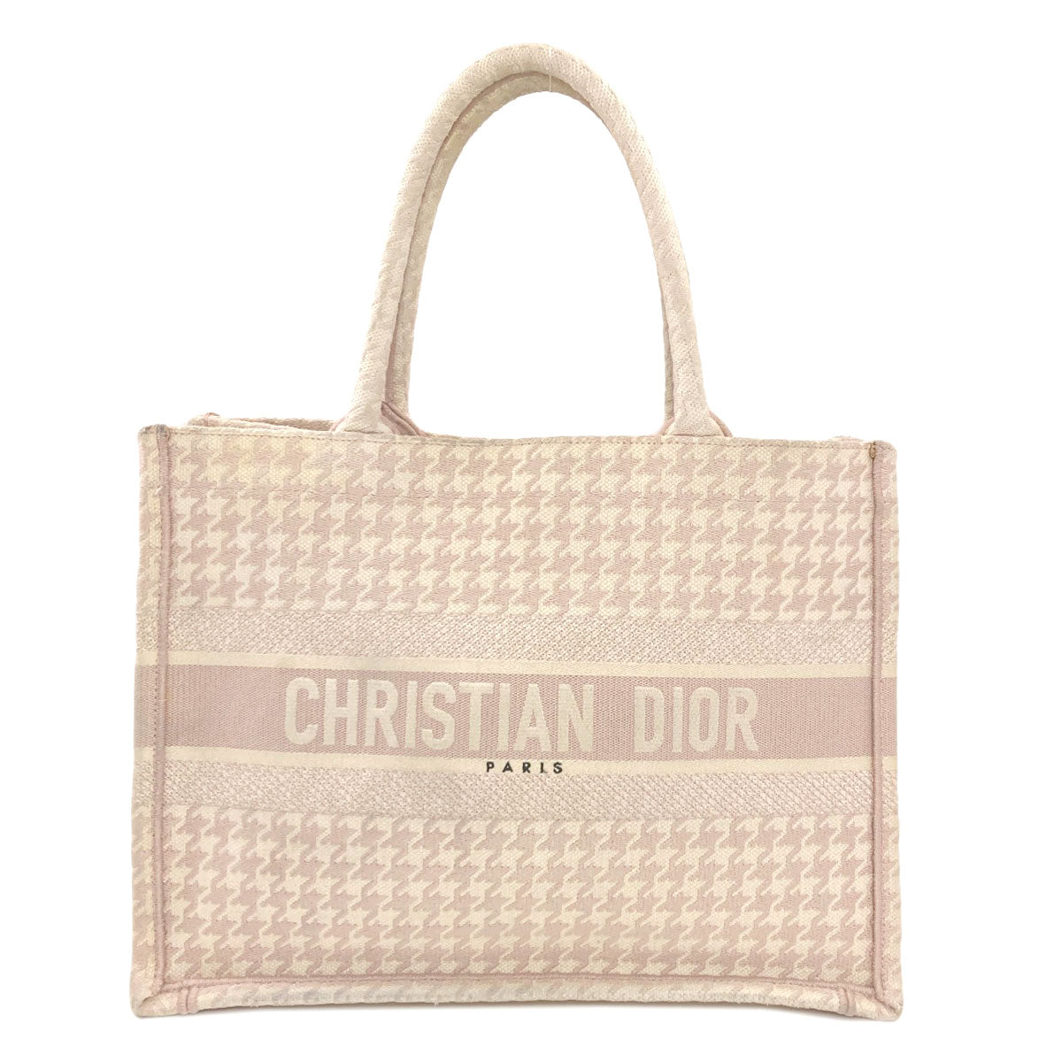 CHRISTIAN DIOR Book tote Tote Bag Canvas Ladies [Used]
