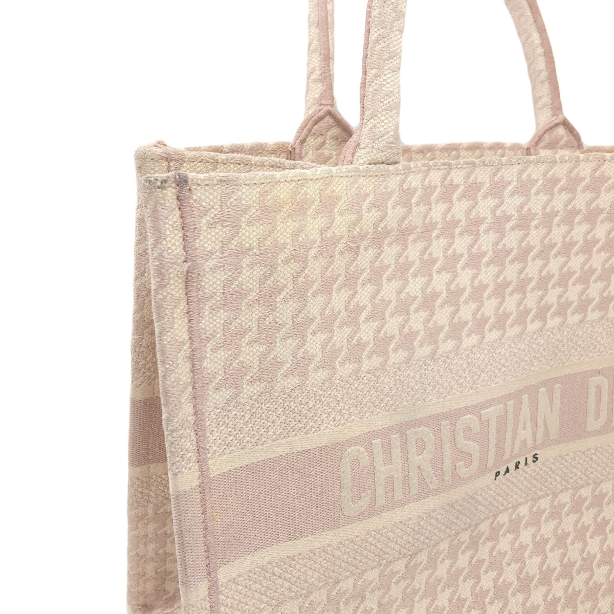 CHRISTIAN DIOR Book tote Tote Bag Canvas Ladies [Used]