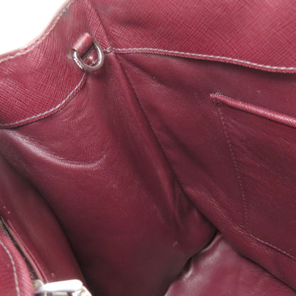PRADA Logo Hardware 2WAY Tote Bag Safiano Ladies [Used]