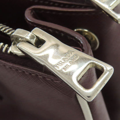PRADA Logo Hardware 2WAY Tote Bag Safiano Ladies [Used]