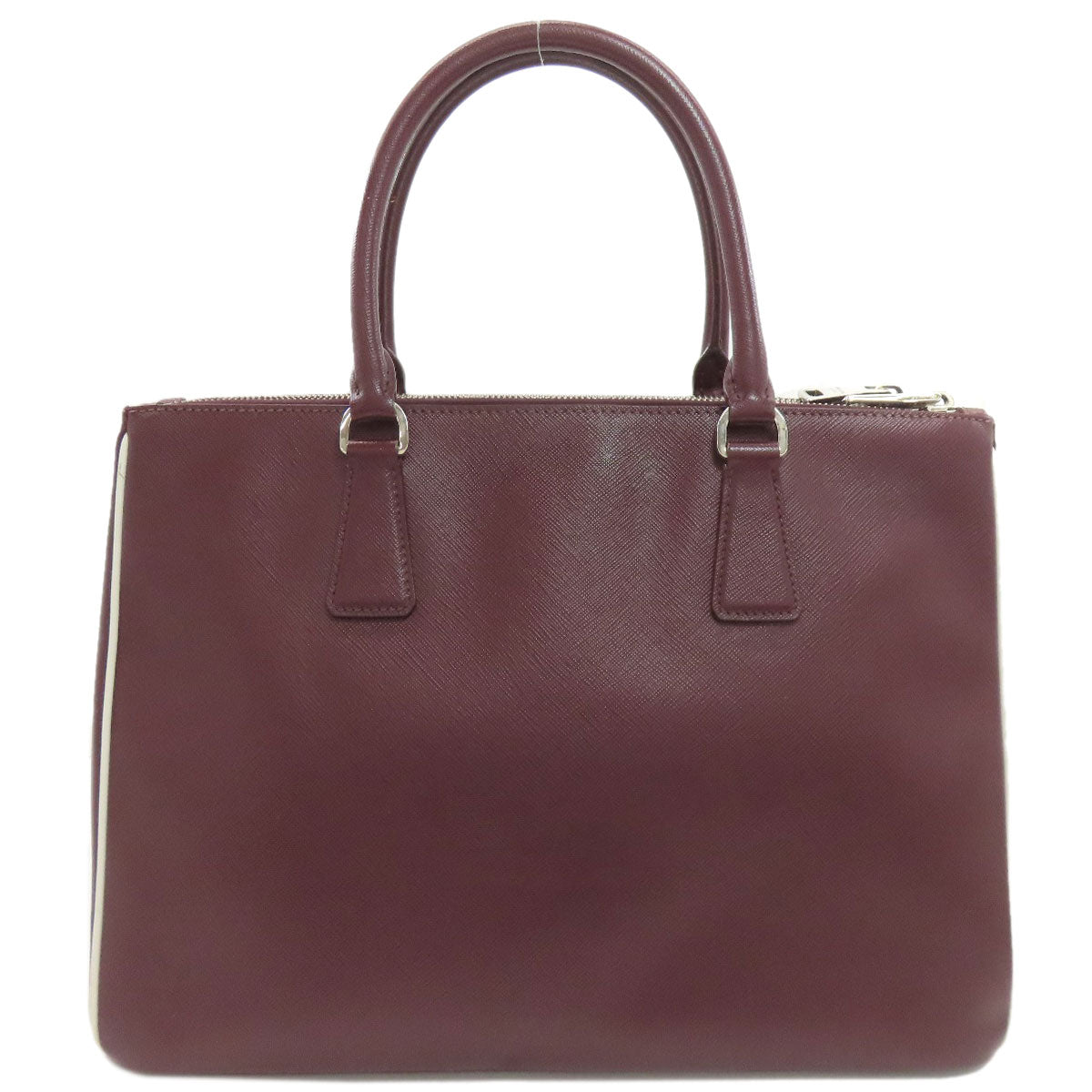PRADA Logo Hardware 2WAY Tote Bag Safiano Ladies [Used]