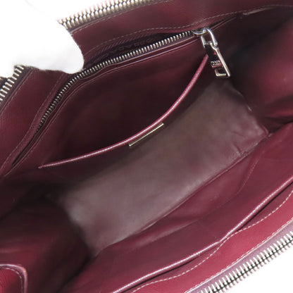 PRADA Logo Hardware 2WAY Tote Bag Safiano Ladies [Used]