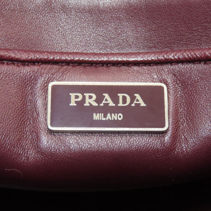 PRADA Logo Hardware 2WAY Tote Bag Safiano Ladies [Used]