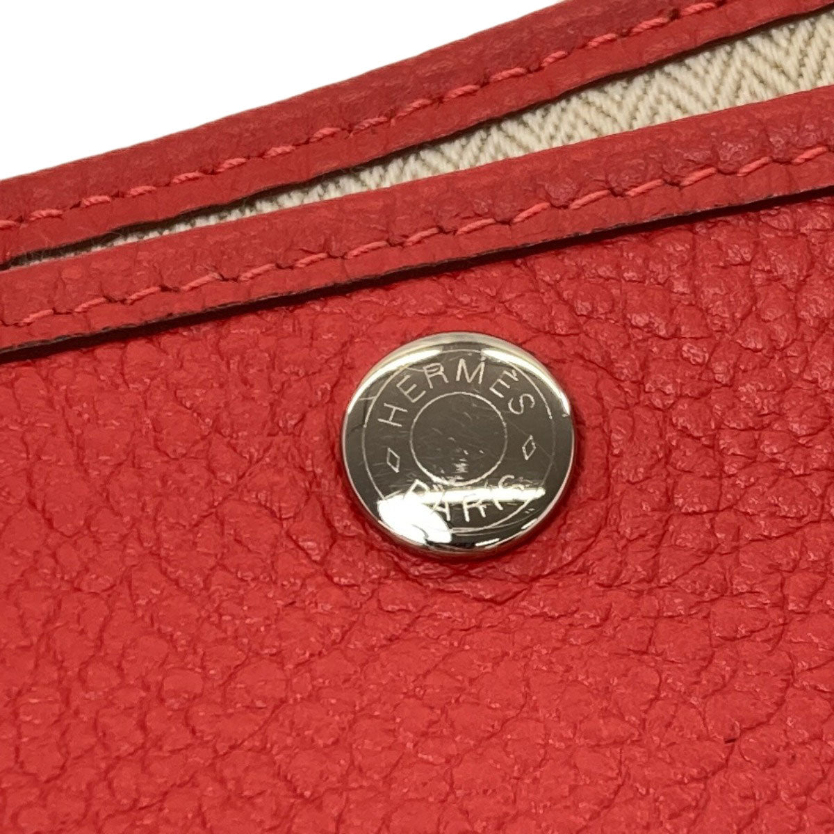HERMES Garden Party TPM SilverHardware Handbag Negonda Ladies [Used]