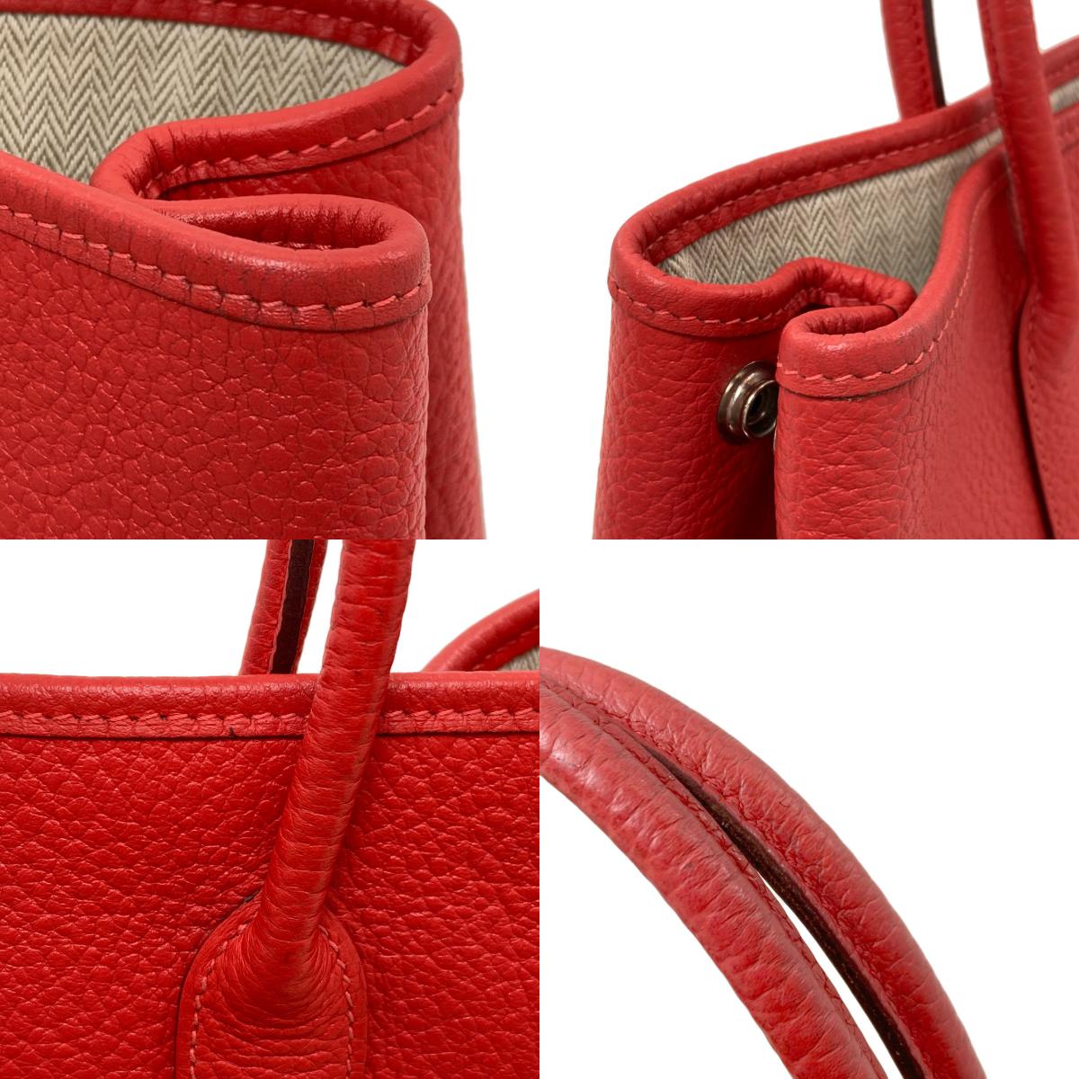 HERMES Garden Party TPM SilverHardware Handbag Negonda Ladies [Used]