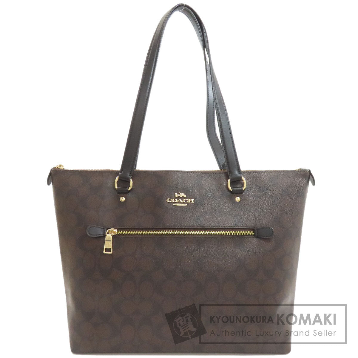 COACH 79609 Signature Tote Bag PVC Ladies [Used]