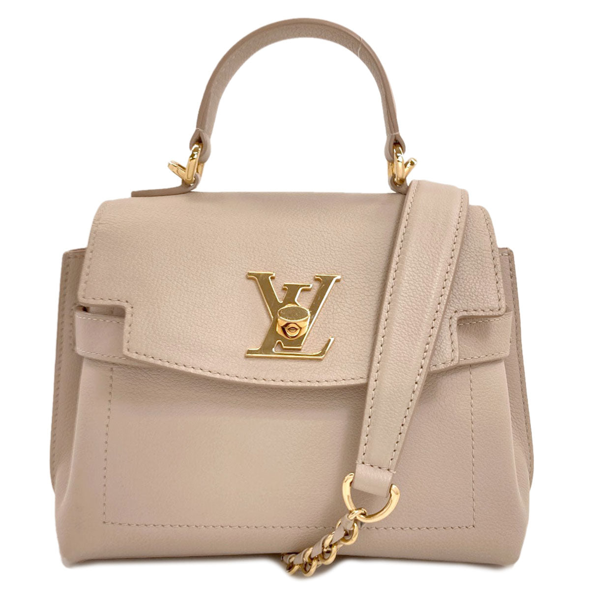 LOUIS VUITTON M21052 Lock Me Ever MINI Handbag Calf Ladies [Used]