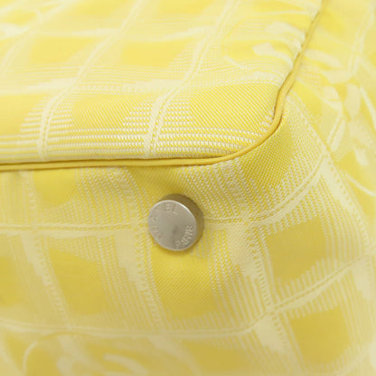 CHANEL New Travel Line MM SilverHardware Tote Bag Nylon Ladies [Used]