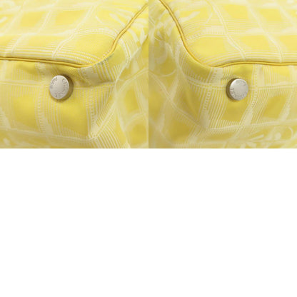 CHANEL New Travel Line MM SilverHardware Tote Bag Nylon Ladies [Used]