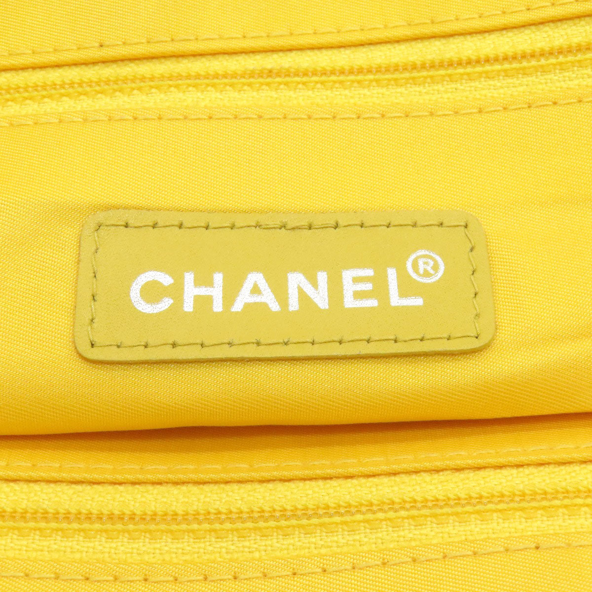 CHANEL New Travel Line MM SilverHardware Tote Bag Nylon Ladies [Used]