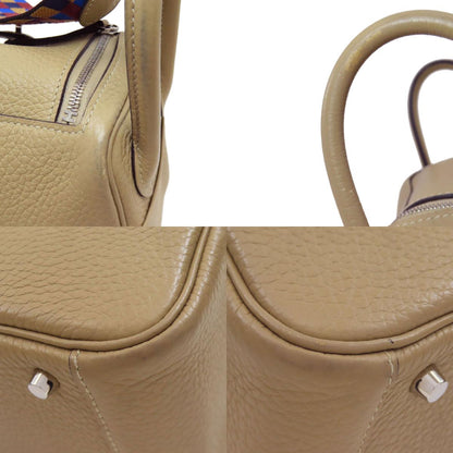 HERMES Lindy Mini Verso Maxica Dolly SilverHardware Handbag Taurillon Clemence Ladies [Used]