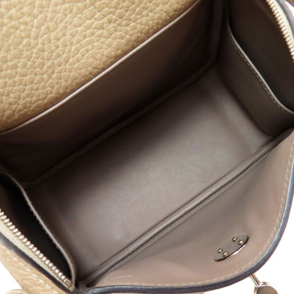 HERMES Lindy Mini Verso Maxica Dolly SilverHardware Handbag Taurillon Clemence Ladies [Used]