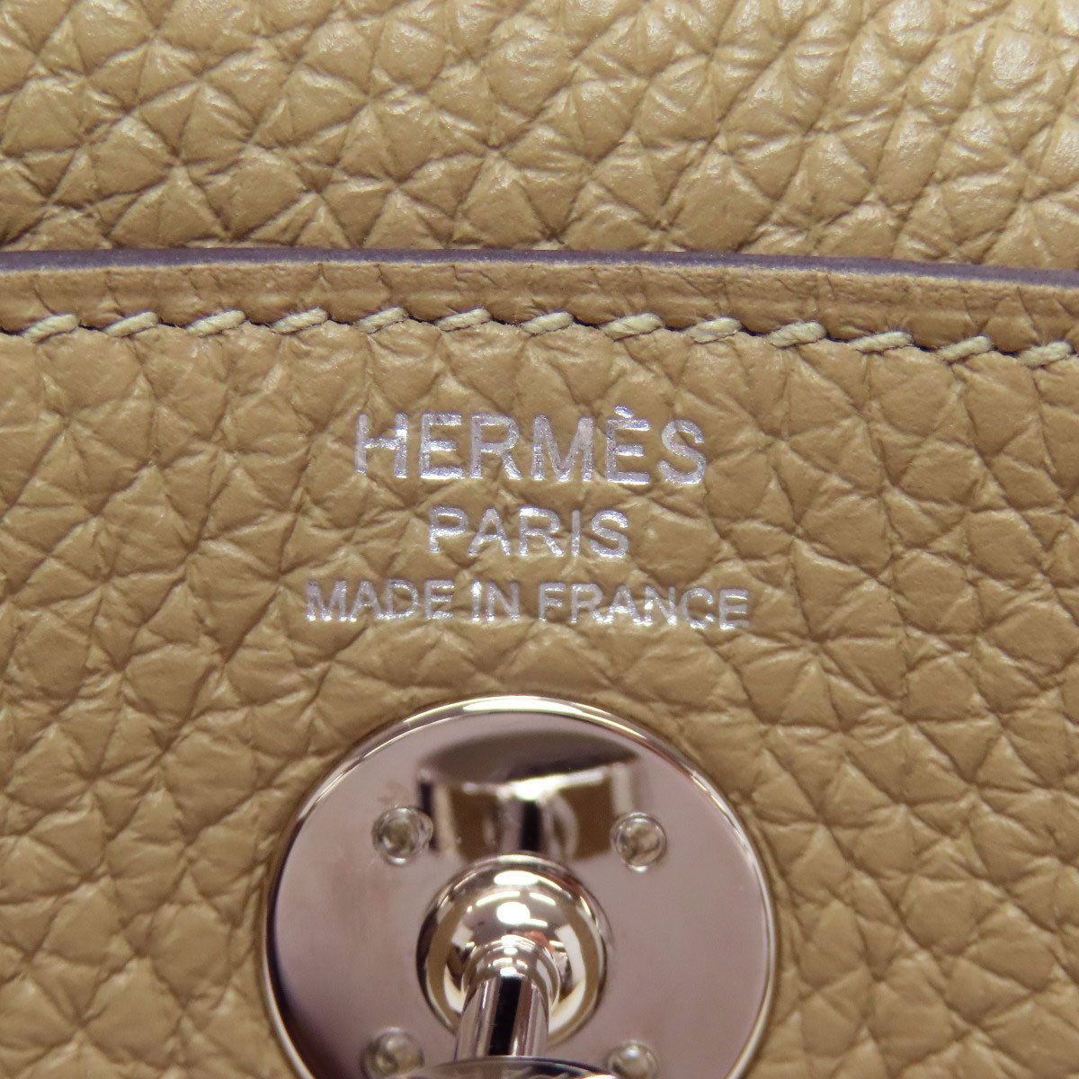 HERMES Lindy Mini Verso Maxica Dolly SilverHardware Handbag Taurillon Clemence Ladies [Used]