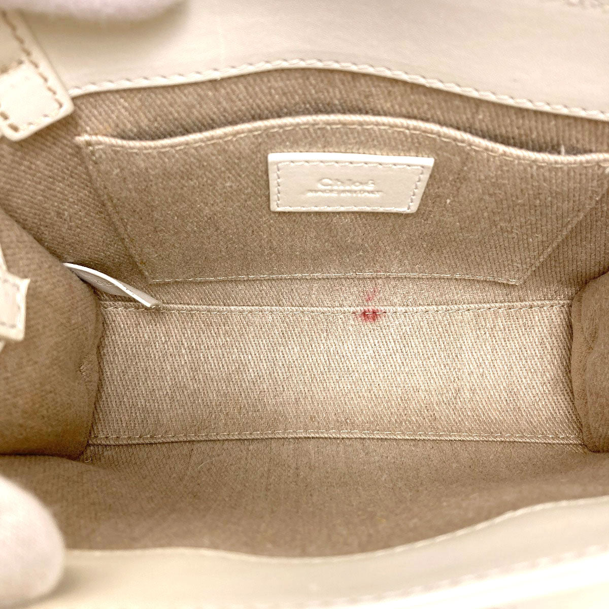 CHLOE Woody Small 2WAY Handbag Calf Ladies [Used]