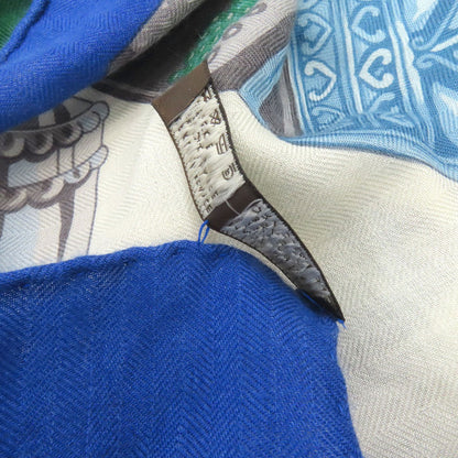HERMES Carregean Belt and String Scarf Cashmere SilkLadies [Used]
