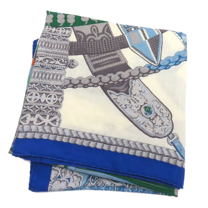HERMES Carregean Belt and String Scarf Cashmere SilkLadies [Used]