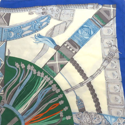 HERMES Carregean Belt and String Scarf Cashmere SilkLadies [Used]